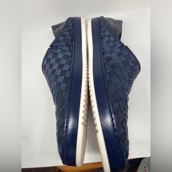 Giamperonicola Blue Leather Shoes - Picture 10 of 15